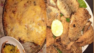 وصفات في المتناولكراتانgratin بالبطاطس🥔و البدنجال🍆لذيذ و شهي و طريقتي في قلي السمك و سر القرمشة [upl. by Navi]