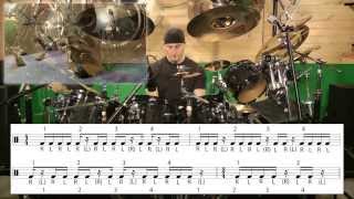 Drum Lesson Kevan Roy Metric ModulationPolyrhythmic kick drum pattern [upl. by Barby]