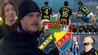 AIK  Djurgården 34 Bättre på planen och läktaren [upl. by Fraya323]