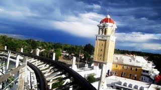 Cyclone front seat onride HD POV Lakeside Amusement Park [upl. by Xylia]