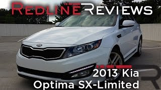 2013 Kia Optima SXLimited – Redline Review [upl. by Solracsiul]