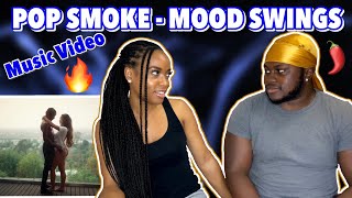 POP SMOKE  MOOD SWINGS ft Lil Tjay Official Video  REACTION VIDEO [upl. by Kurth]