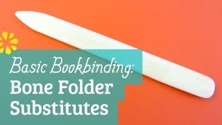 Bookbinding Bone Folder Substitutes  Sea Lemon [upl. by Richlad]