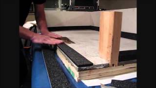 How to Install Edge Strip and SelfLeveling Underlayment [upl. by Suu]