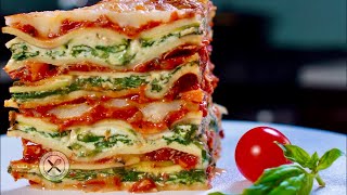 Zucchini Ricotta Lasagna – Bruno Albouze [upl. by Eisej512]