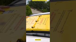 Windshield blocker in USA traffic amazingfacts usa science automobile technology facts [upl. by Burgener604]