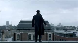 SHERLOCK  The Reichenbach Fall Jump Scene SPOILERS [upl. by Ennahs]