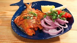 Tandoori Pomfret  5 Best Fish Recipes Chef Anupa  Sanjeev Kapoor Khazana [upl. by Arodoet]