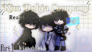 • Kim Dokja Company React to Kim Dokja Part 1 Orv Gacha [upl. by Onid276]