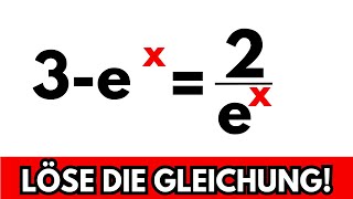 KANNST DU DIE GLEICHUNG AUS DEM MATHE ABI LÖSEN 🤔📝 Mathe Aufgabe Gleichung lösen [upl. by Sinegold]