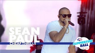 Sean Paul  Cheap Thrills Live At Capital’s Summertime Ball 2017 [upl. by Aihsenor]