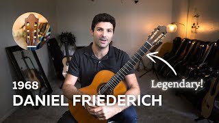 Daniel Friederich 1968 Classical Guitar Review  GuitarCollectioncom [upl. by Aikemaj]