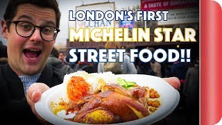 Londons First Michelin Star Street Food  Sorted Food [upl. by Dorehs949]