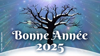 Bonne année 2025  Jolie carte virtuelle  arbre [upl. by Onnem]