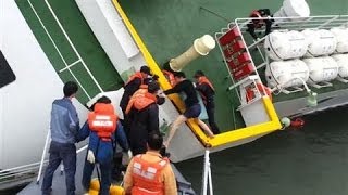 The Moment the Sewol Captain Jumps Ship [upl. by Danette]