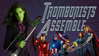 quotPortalsquot from Avengers Endgame with 100 trombonists [upl. by Aseek]