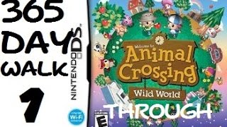 Animal Crossing Wild World 365 Day Longplay 1  Day 1 [upl. by Eirallih950]