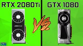 RTX 2080 Ti vs GTX 1080  Gaming Comparison 4K 1440p amp 1080p [upl. by Sladen]