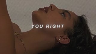 you right  doja cat the weekend slowed  reverb [upl. by Earla]