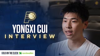 Indiana Pacers PreDraft Workouts Yongxi Cui 1on1 Interview June 12 2024 [upl. by Ehud306]