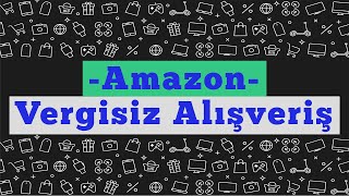 Amazoncomtrden Vergisiz Yurt Dışı Alışverişi Yapmak [upl. by Mazlack255]