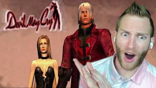 THIS IS DEVIL MAY CRY First Time Playing Devil May Cry 1 pt1 [upl. by Ydaf]