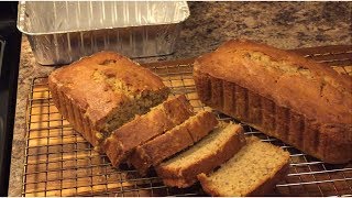 MOISTEST BANANA BREAD How To make Banana Bread [upl. by Neda]