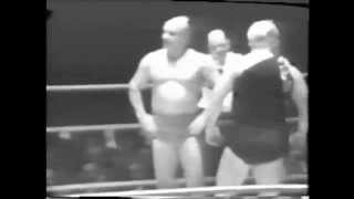 Doc amp Mike Gallagher vs Tony Marino amp Pat Flanagan 1950s Buffalo professional wrestling [upl. by Ardnatal]