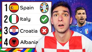 REACTING TO MY EURO 2024 PREDICTIONS [upl. by Nirda]