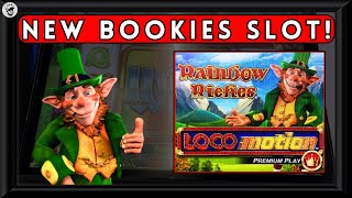 🌟 Brand New Light amp Wonder Game 🌟’Rainbow Riches Loco Motion’  £500 Bookies Slot [upl. by Renick]