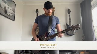 Linkin Park  Papercut Guitar cover with PRS Custom 24 35th Anniversary [upl. by Maletta]