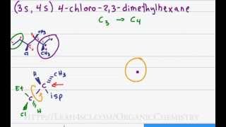 Newman Projection Part 4  MultiSubstituted Molecule [upl. by Oribelle445]