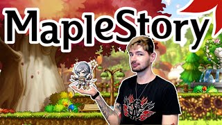 PLAYING MAPLESTORY FOR THE FIRST TIME… [upl. by Tat]