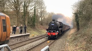 Trains at Widney Manor amp Whitlocks End  Feat 44871 amp 47815 [upl. by Rebah]