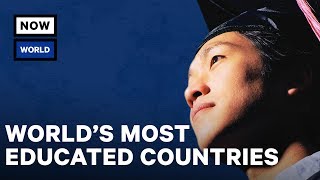 The Most Educated Countries in the World Ranked [upl. by Ellerred]