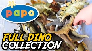 Papo® Complete DINOSAUR Collection [upl. by Arria292]