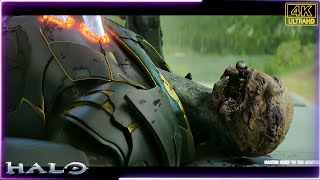 Master Chief VS Arbiter Full Final Fight 🔥4K  Halo the serie john killes Vat gatanai S2E8 [upl. by Riancho260]