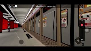 roblox Mtr m train A161 A162 [upl. by Emelda]