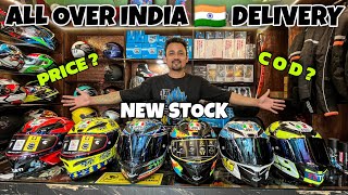 Agv Replica Helmets 😍 New Stock  Bike Modification 😲 Accessories in Siliguri [upl. by Ayocat458]