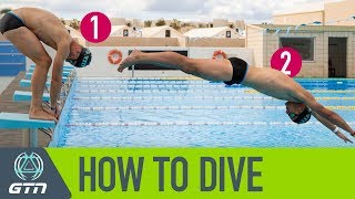 How To Dive For Swimming  A Step By Step Guide [upl. by Alyal]