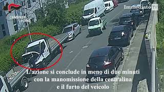 RAFFICA DI FURGONI RUBATI IN TOSCANA 6 DEL FOGGIANO ARRESTATI I MEZZI FINIVANO SUL MERCATO ESTERO [upl. by Isyed823]