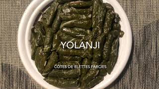 Feuilles de blettes farcies végétariennes YALANJI [upl. by Aaberg]