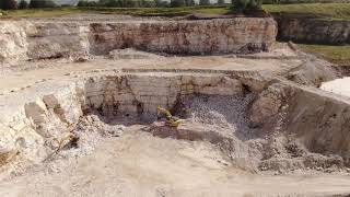 Kilwaughter Limestone Quarry Larne Co Antrim Northern Ireland [upl. by Salot]