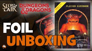 DampD MTG FOIL SECRET LAIR UNBOXING [upl. by Alfie556]