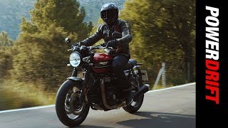 2019 Triumph Speed Twin  Street Twin’s charm and Thruxton’s power  PowerDrift [upl. by Asinla]