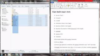 Autodesk Inventor van Inch naar mm [upl. by Dyana]