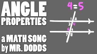 Colin Dodds  Angle Properties Math Song [upl. by Jeavons447]