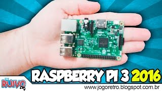 Raspberry Pi 3 no MERCADO LIVRE Unboxing e Raspbian com Minecraft [upl. by Yseult460]