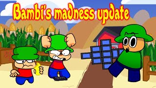 FNF VS Golden Apple Plus V10  Bambis madness update [upl. by Kinny]