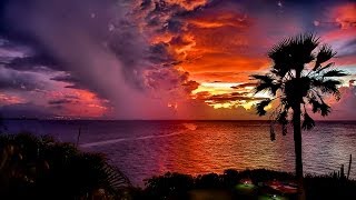 HD Video 1080p  Timelapse with Sunsets Clouds Stars [upl. by Mead]